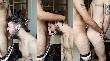Rapidinha no pelo com o boy mineiro