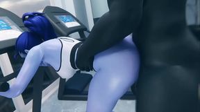 widowmaker (overwatch) by rekin3d