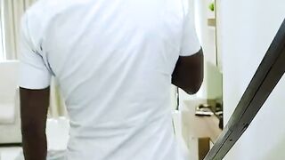 "Hot MILF Seduces Step-Brother In Kitchen - Desi Couple Fucks Hardcore"