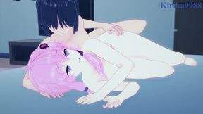 Yuzuki Yukari and I have intense sex at home  - VOCALOID Hentai