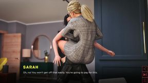 the synthetic milf sara joke with me in my house