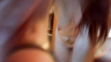 Nicoletta rides these balloons to orgasm