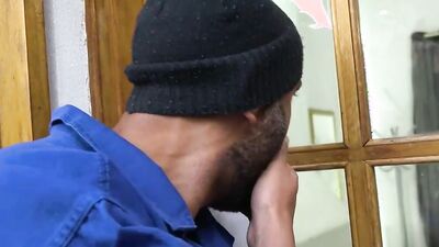 Two stunning babes are about to have a casual threesome with one of their co- workers