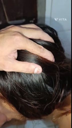 My stepfather fucks me in the bathroom