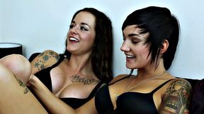 LICENSED TO LICK - Sammie Six Lesbian Loves Dyke Partner