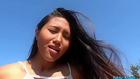 Roadside Bang With Sweet Thai Hiker