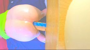 Juicy Anal Play with 2 Dildos, Speculum Makes Me Farting Like Crazy
