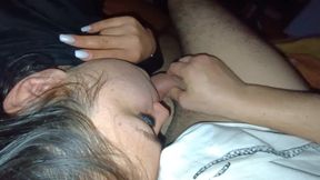 Tired Stepdad Gives Me Cum