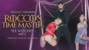 Cherry Kiss & Nancy Ace & Kristof Cale in Time Master Sex Witches, Scene #02 - EvilAngel