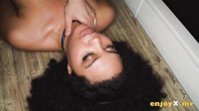 ”Brunette cutie desired breakfast but got a hard-core XXX fuck-a-thon session ins”