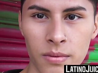 Sparkly eyed student Damon showers himself with my oozing hot cum