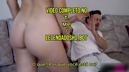 Fez o meio-irmo pauzudo fuder a amiga - Legendado