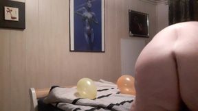 Nude with Balloons