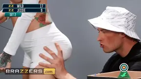 Busty Sarah Jessie Gets Her Pussy Ripped By Zac Wild