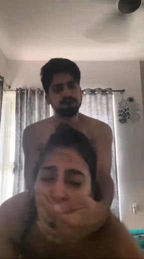 Desi amateur takes a doggy style ride