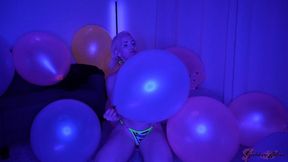 Neon Balloon Ride & POP