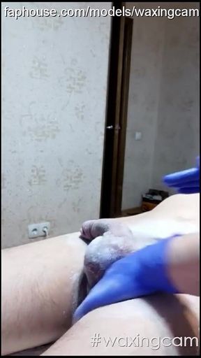 #98 Peeping on Waxing of Girl and Male