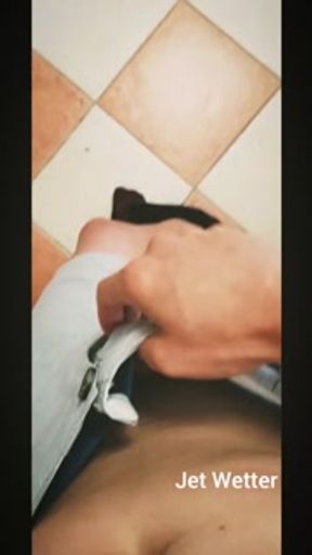 Absolutely desperate, drenching wetting and peeing