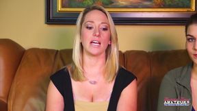 Jennifer Vicky Big Tits Blonde Curvy MILFs Eager Rimjob Deep Tongue!