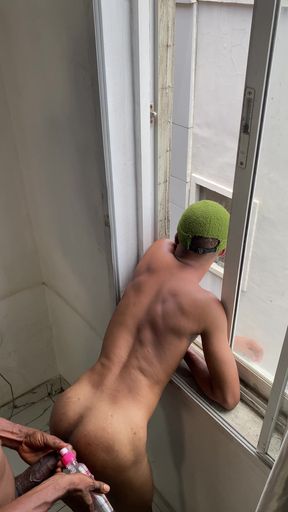 Fucked My Crush on a Window