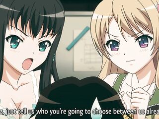 2 Large Boobed Girls Compete to Watch Who Can Cum Greater amount