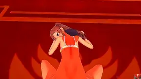 Busty Anime Beauty Rides Wild for Epic Orgasm Adventure