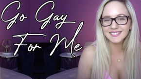Go Gay For Me - Encouraged Bi - Gay Femdom - Princess Candy Glitter
