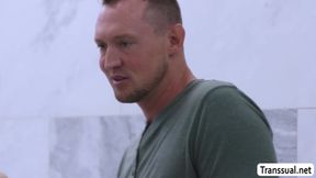 My lucky day to fuck my TS stepsisters asshole