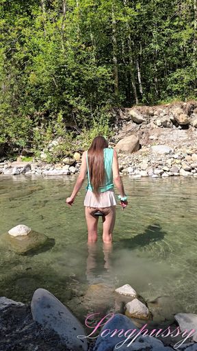 Longpussy. Cascade Range Pussy Fairy in Her Natural Habitat.