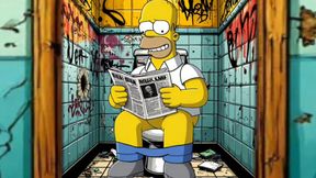 Married Housewife Gets Fucked in a Dirty Toilet. Cartoon Parody