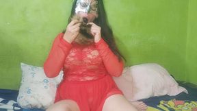 a ella le gusta ser una zorrita sexy, le gusta introducirse plug de cola de zorro en su ano / gran trasero / nicolelondrawer