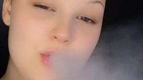 Requested No Makeup Smoking Session