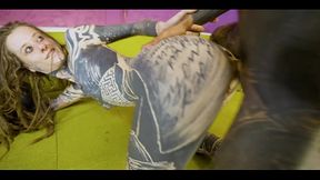 Pierced Pussy Takes Big Long Cock and Fuck Her Hard