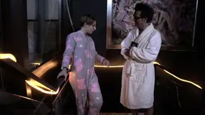 Tattooed horny chick fucked in her pink pussy