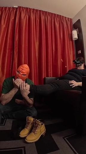 My Submissive Loves My Feet