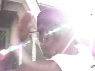 Her older booty gets smashed by a ebony dude after a skilled oral