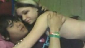 My lustful emo girlfriend really loves cowgirl position