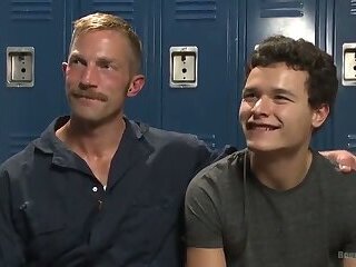 The Creepy Handyman Ties His New up and Fucks Him Senseless