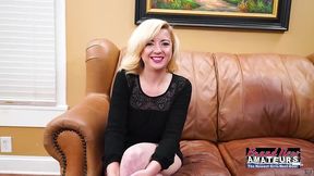 blonde milf keyton gives all her holes to get da role!