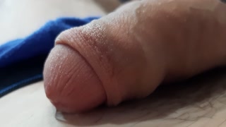 Russian student in the dorm fucks a sweet donut with a big dick