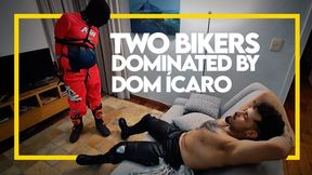 Two Bikers Dominated by Dom Ícaro (1080p) Gay Bondage - Gay Domination - Biker - Leather - Tape Bondage - BDSM