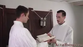 Young Altar Boy Gets Sacred Rim by Horny Priest – Forbidden Gay Sin 18+