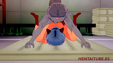 BNA Furry Hentai - Racoon Fucks Michiru and cums inside - Yiff Manga anime japanese porn 3D