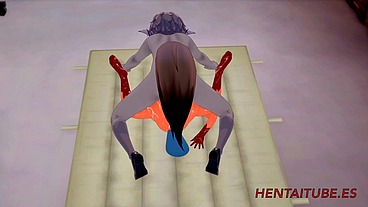 BNA Furry Hentai - Racoon Fucks Michiru and cums inside - Yiff Manga anime japanese porn 3D