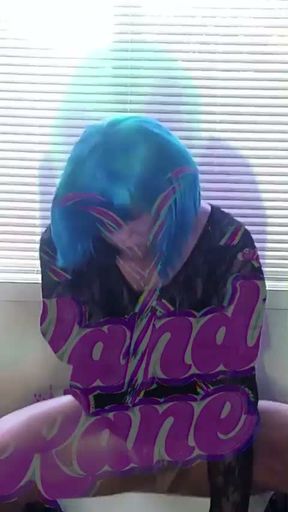 Sexy Sissy Slut Kandi Kane Plays With Her Tight Little Ass Pipe