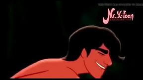 Hercules fucks Aladdin