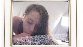 Hot nurse Sandra Chappelle accepts her pussy blasted with cum in on her back pound