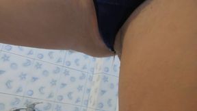 Soak Blue Thong in My Pee