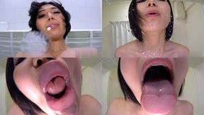 Inori Mano - Smell of Her Erotic Tongue and Spit Part 1
