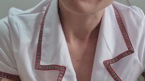 Snot blown directly into the palm of my hand